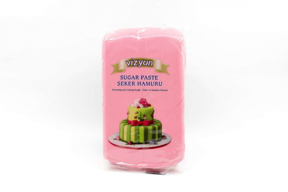 Мастика Vizyon (визьен) 500 гр розовая