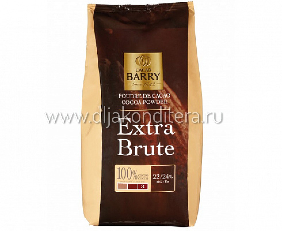 Какао Extra-brute 22-24% 1кг