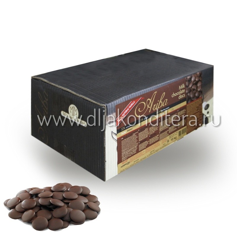 Шоколад молочный Ariba Latte Dischi 32% 200гр