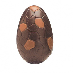 Поликарбонатная форма 3D Шоколадное яйцо 14*11*9см