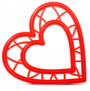 Форма для пряников "Сердце в сердце"