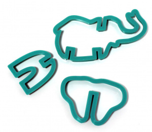 формы для печенья 3D слон